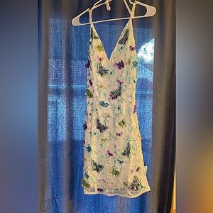 Butterfly homecoming dress